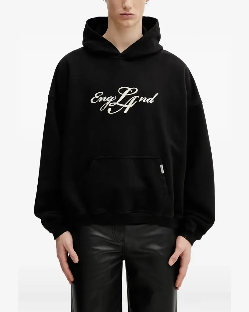 REPRESENT EngLAnd print-detail hoodie - Schwarz Schwarz