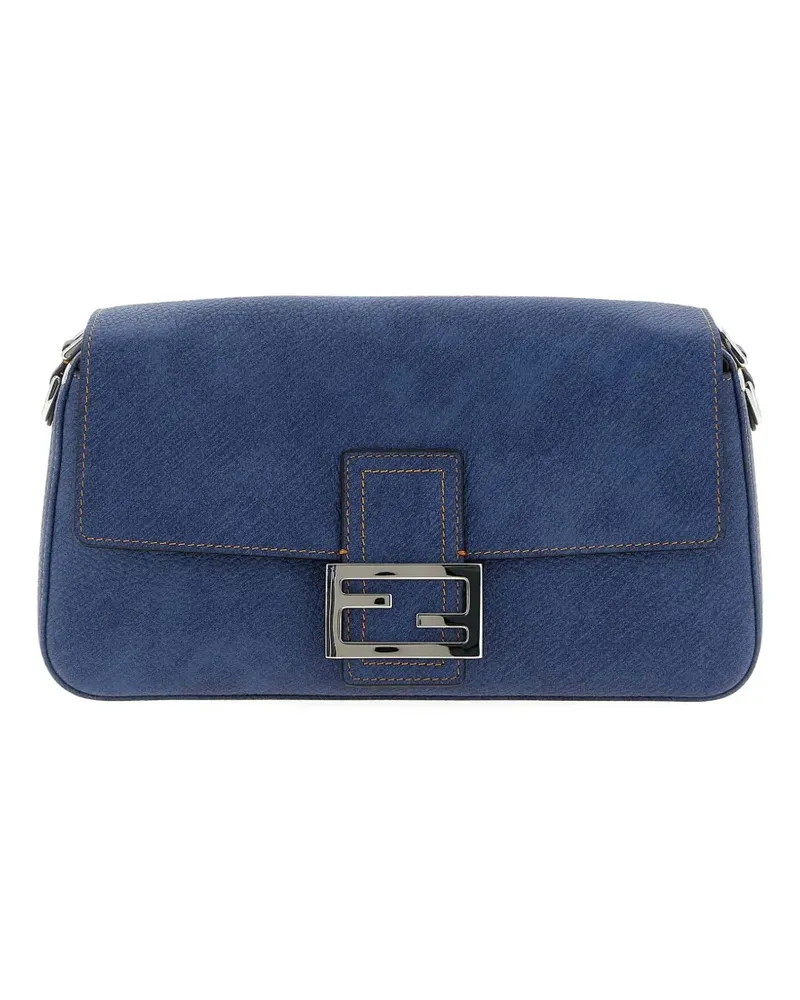 Fendi Rome Schultertasche - Blau Blau