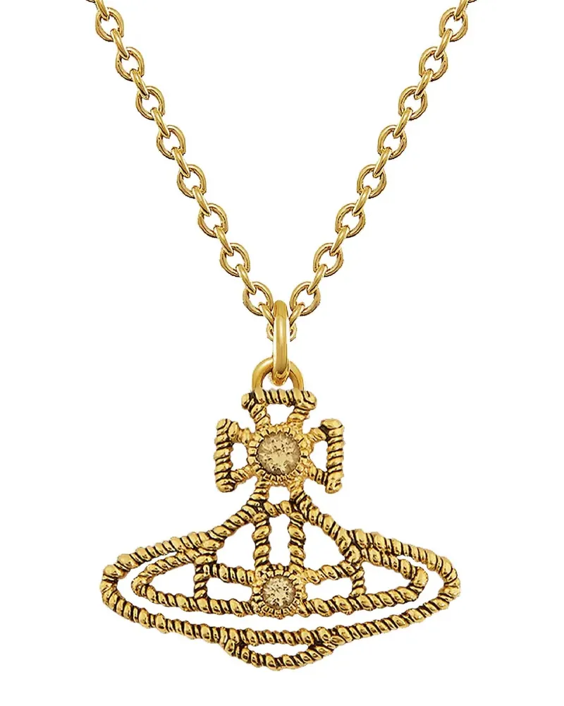 Vivienne Westwood Coretta Halskette mit Anhänger - Gold Gold
