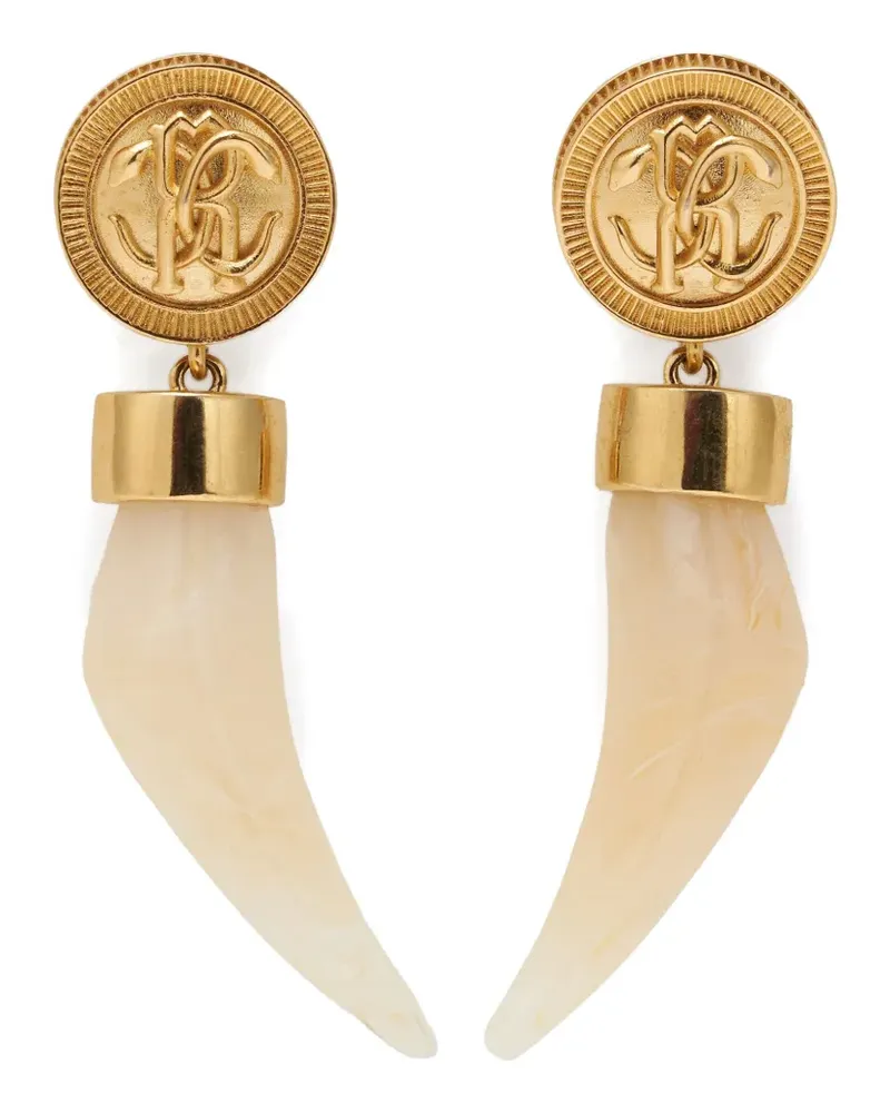 Roberto Cavalli Ohrringe mit Anhänger - Gold Gold