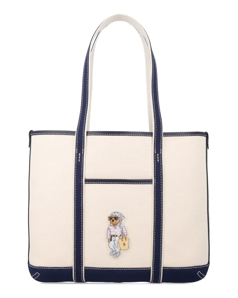 Ralph Lauren small bear tote bag - Nude Nude