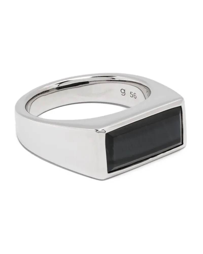 Tom Wood Peaky Blue Hawk Ring - Silber Silber