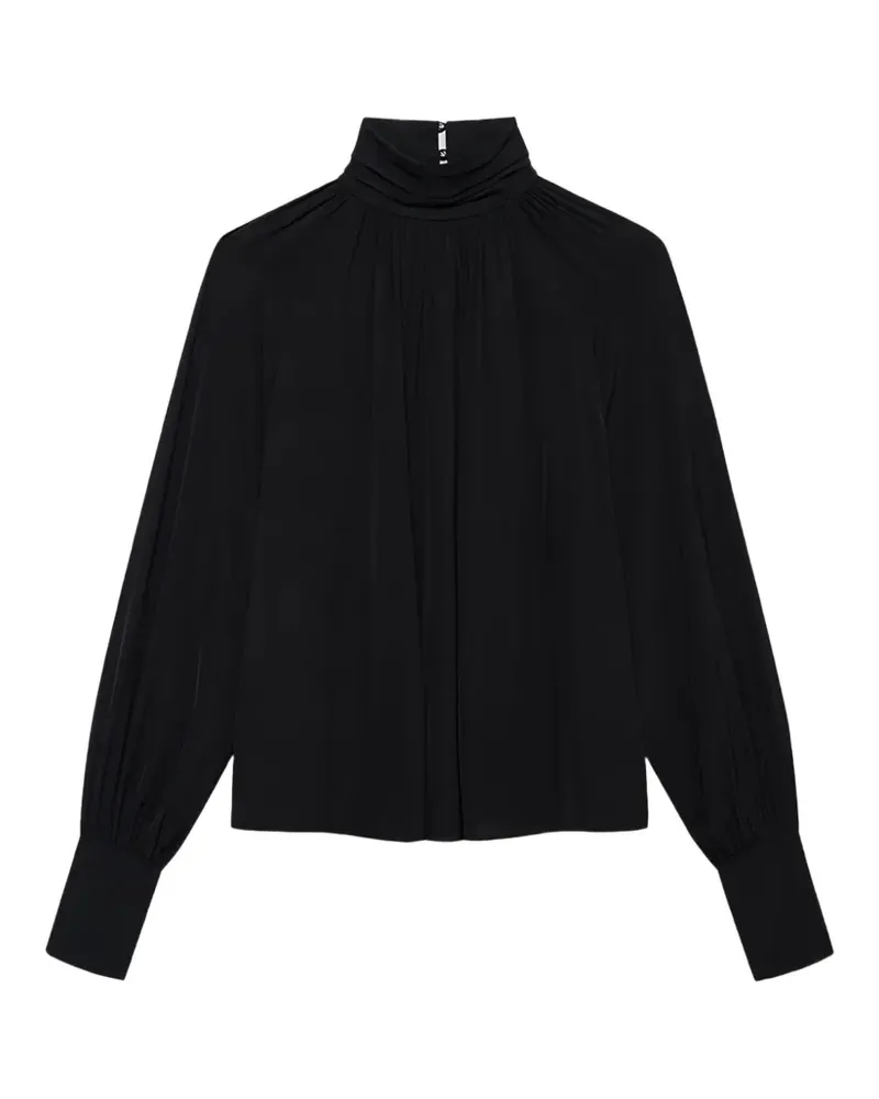 Anine Bing draped blouse - Schwarz Schwarz