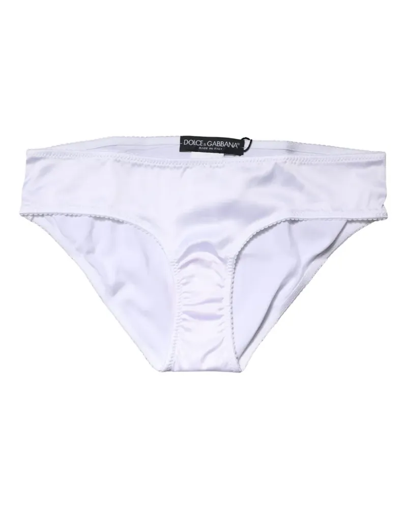 Dolce & Gabbana silk stretch briefs - Weiß Weiß