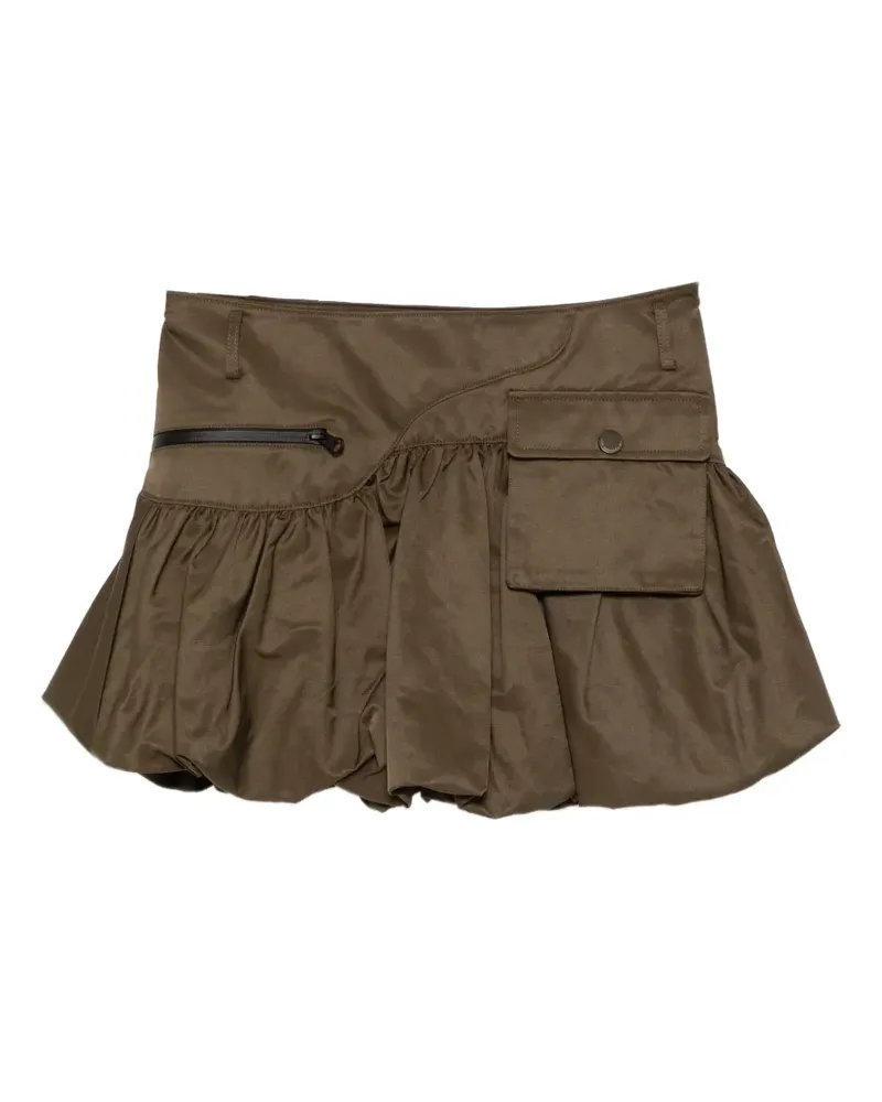 Andersson Bell Minirock mit aufgesetzter Tasche - Grün Grün