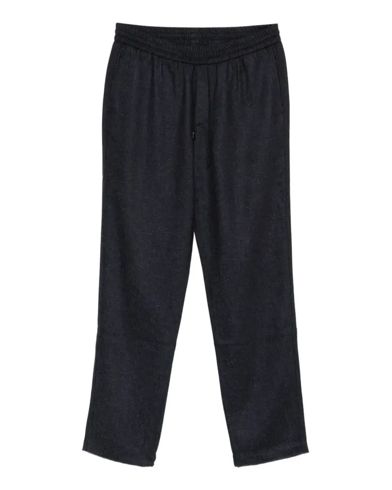 SEASE drawstring elasticated-waistband trousers - Blau Blau