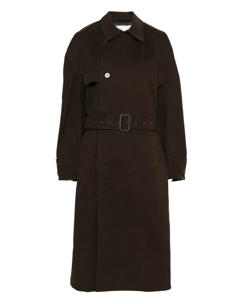 Entire Studios belted trench coat - Braun Braun