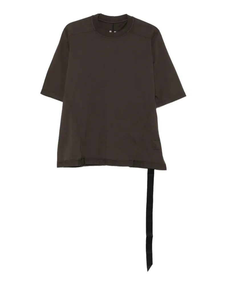 DRKSHDW by Rick Owens T-Shirt mit sichtbarer Naht - Braun Braun