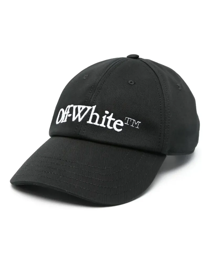 OFF-WHITE Drill Bookish Baseballkappe - Schwarz Schwarz