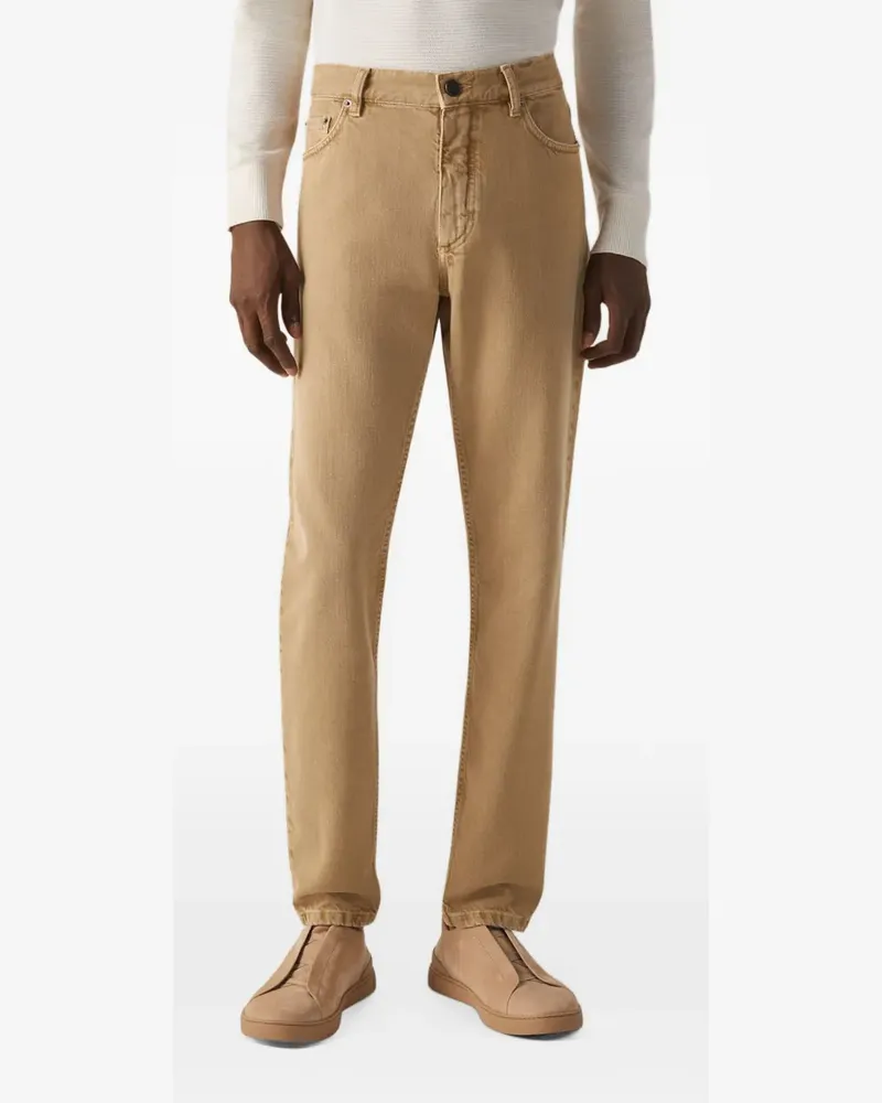 Ermenegildo Zegna Roccia Hose - Nude Nude
