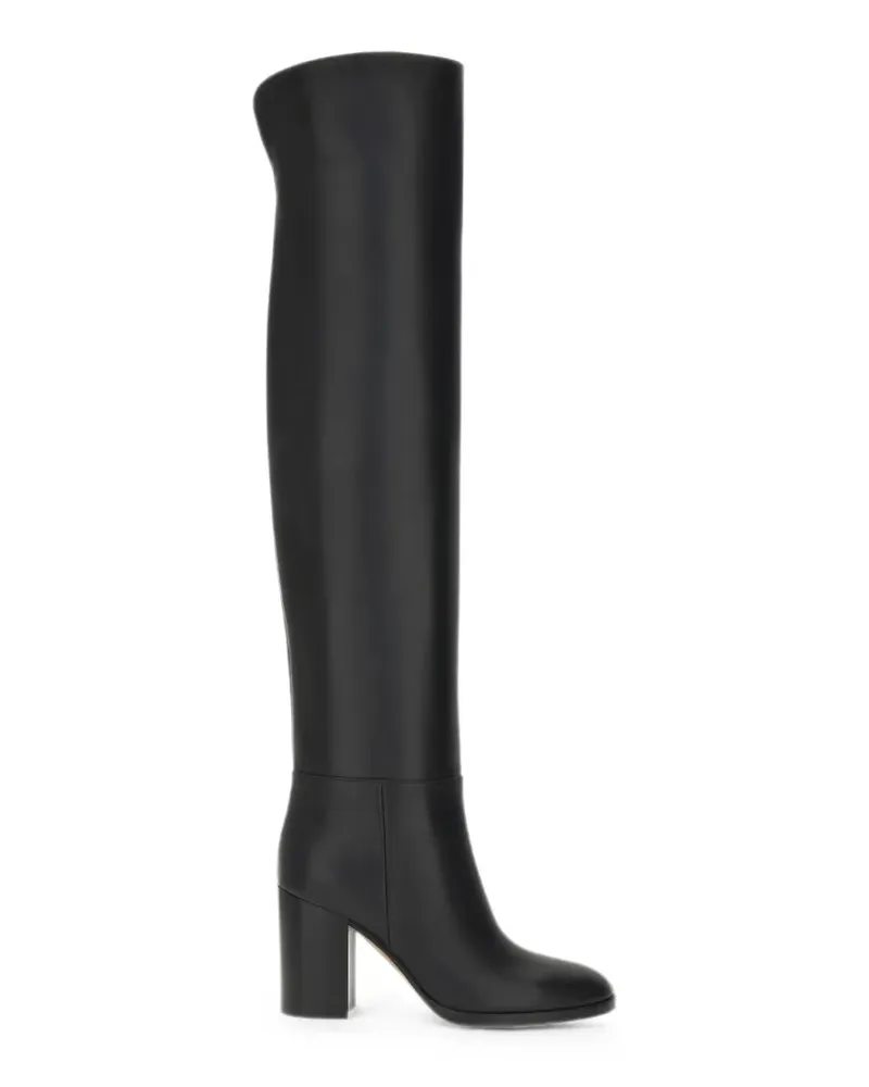 Gianvito Rossi Santiago Cuissard Stiefel - Schwarz Schwarz