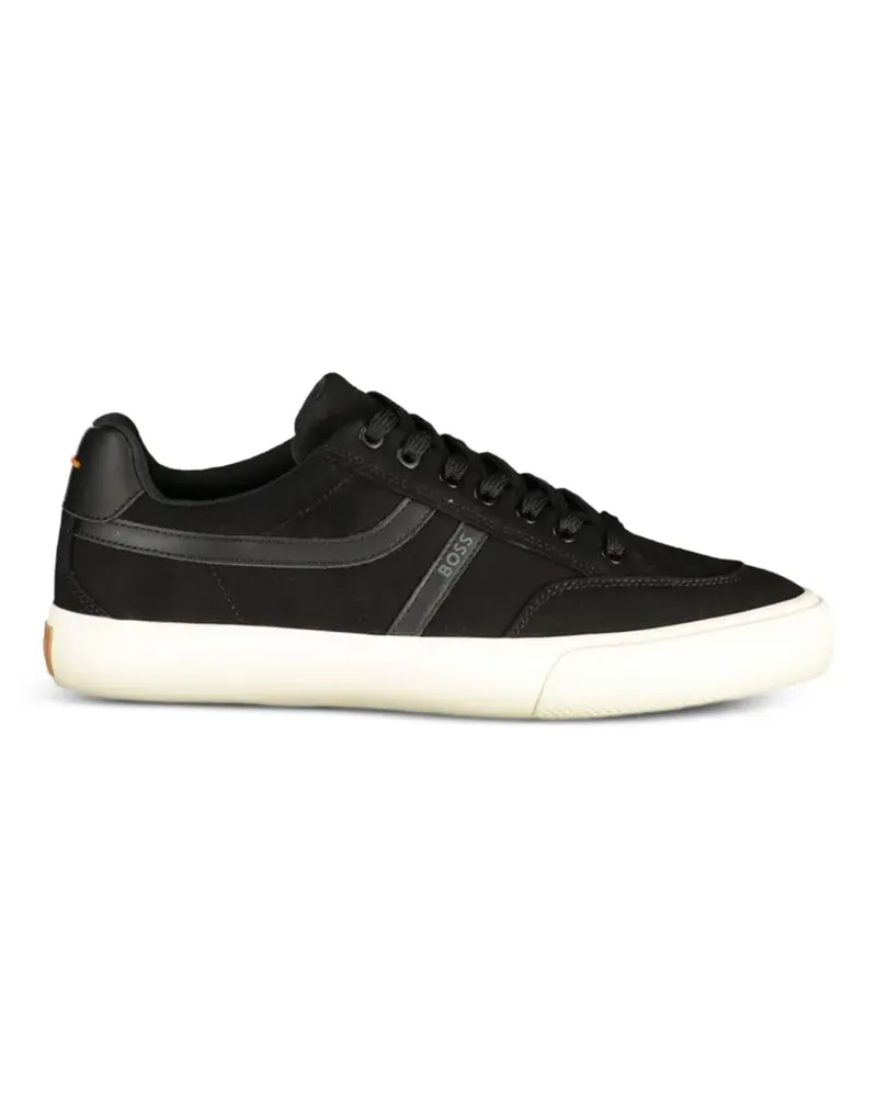 HUGO BOSS Sneakers mit Logo-Print - Schwarz Schwarz