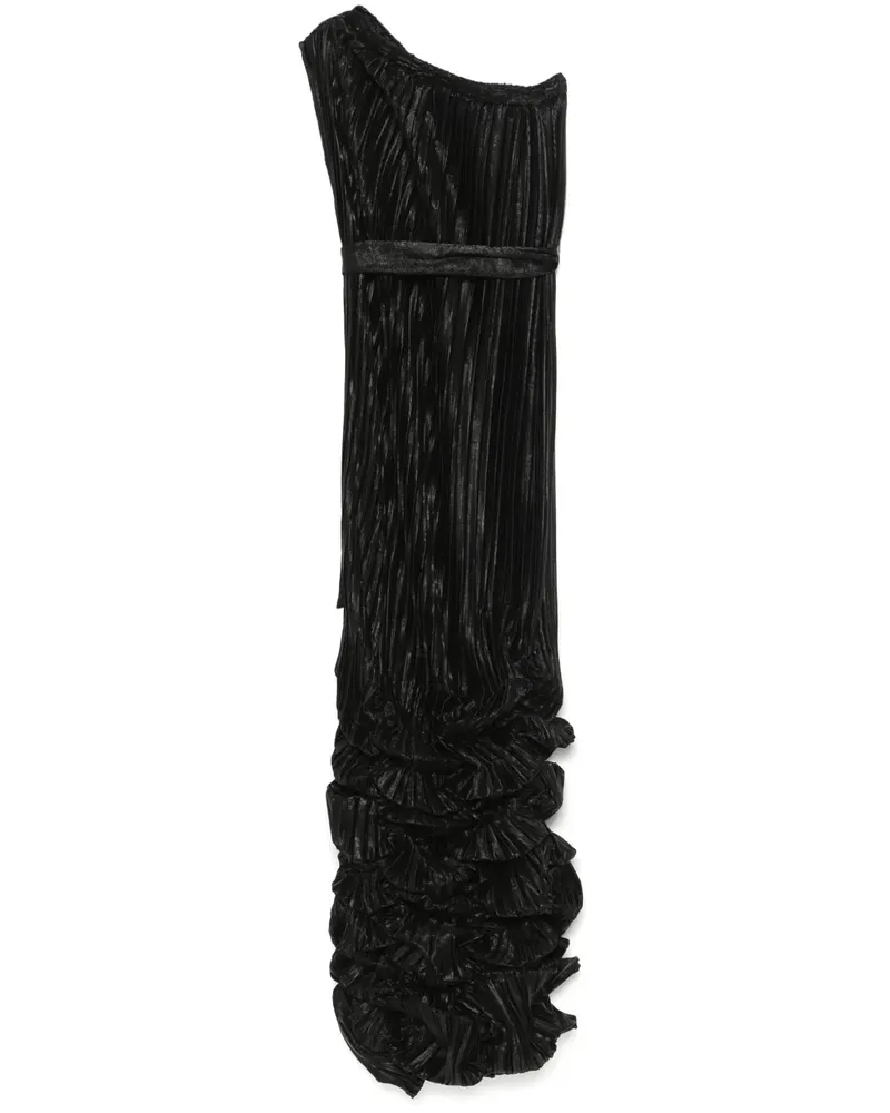 Baruni Medinilla Maxikleid - Schwarz Schwarz