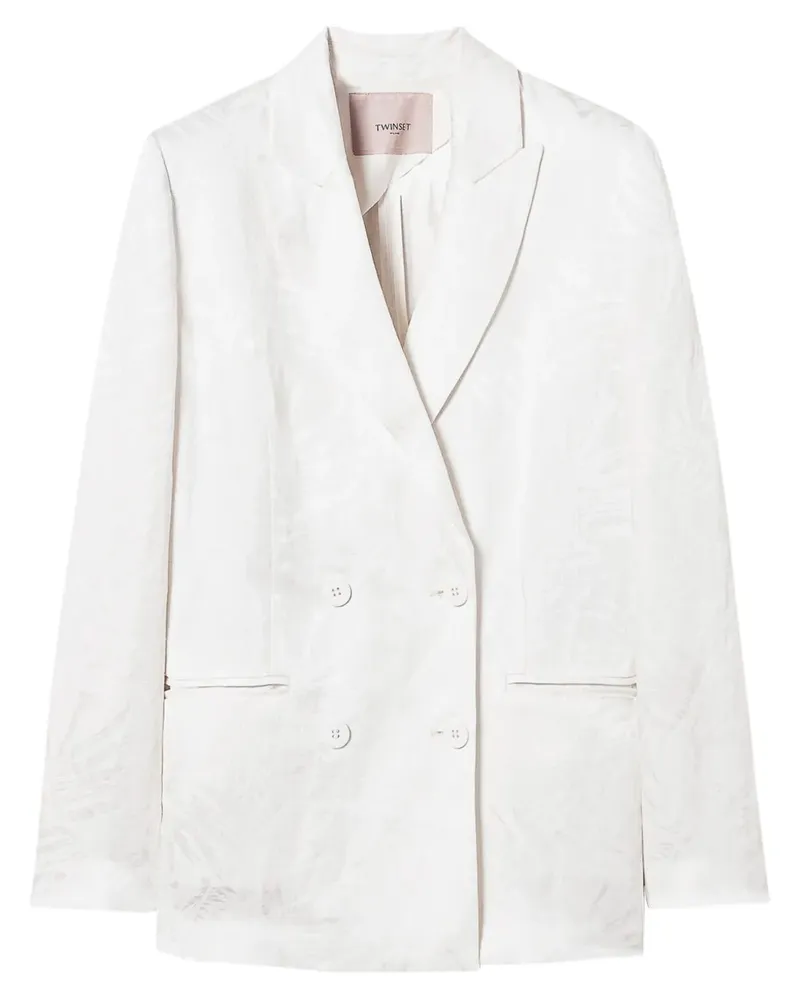 Twin-Set Gewebter Blazer - 00282_NEVE 00282_neve