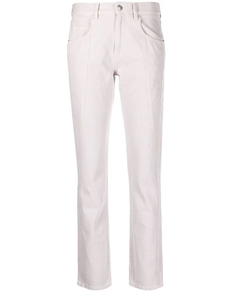 Isabel Marant Vikira Straight-Leg-Hose - Rosa Rosa
