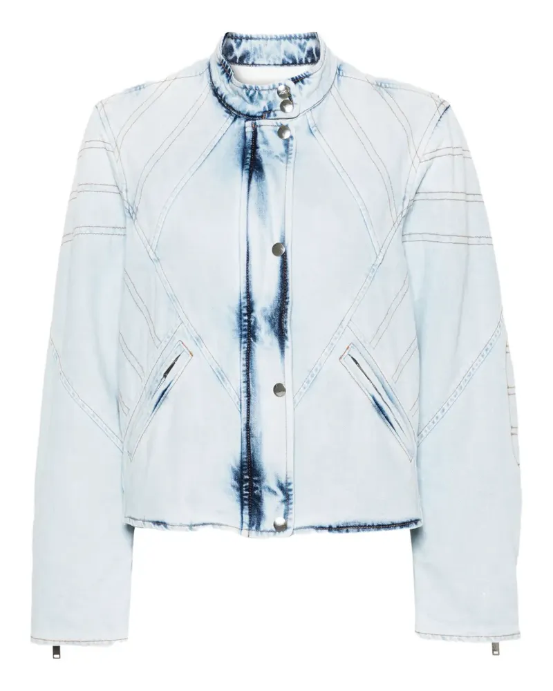 Isabel Marant Chady zip seam jacket - Blau Blau