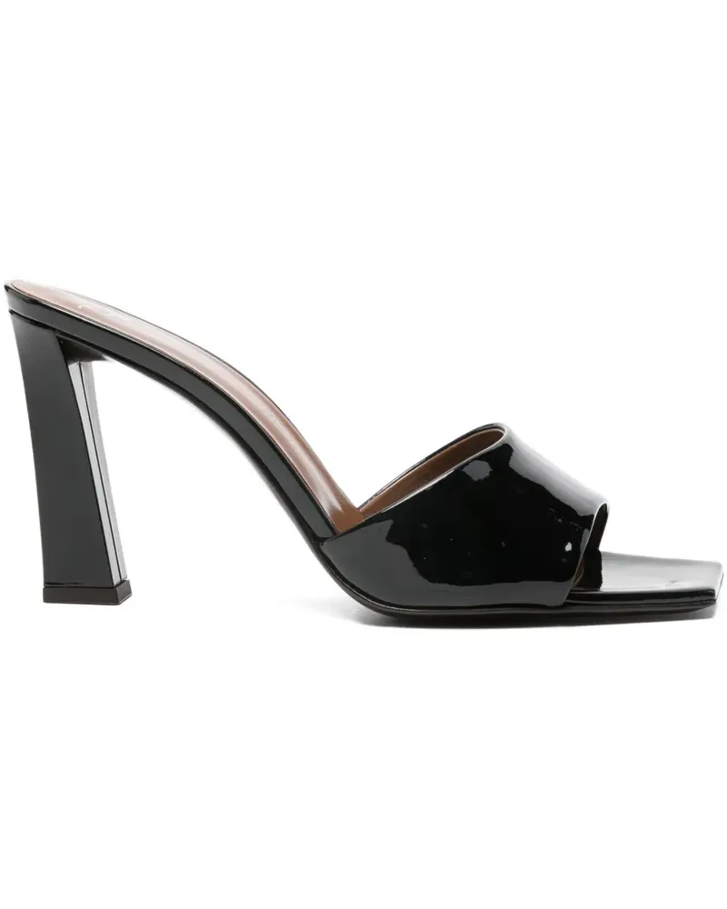 Giuseppe Zanotti Mules mit Blockabsatz - Schwarz Schwarz