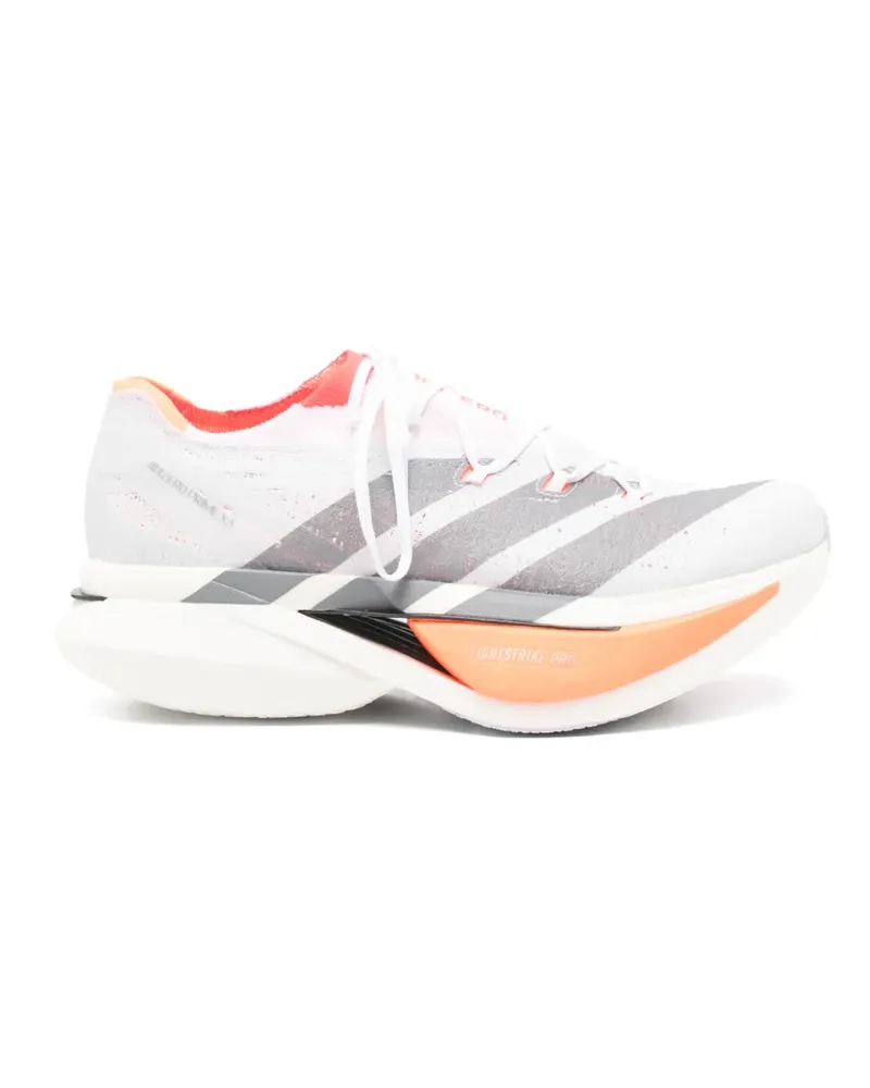adidas Gestreifte Adizero Prime X3 Strung Sneakers - Grau Grau