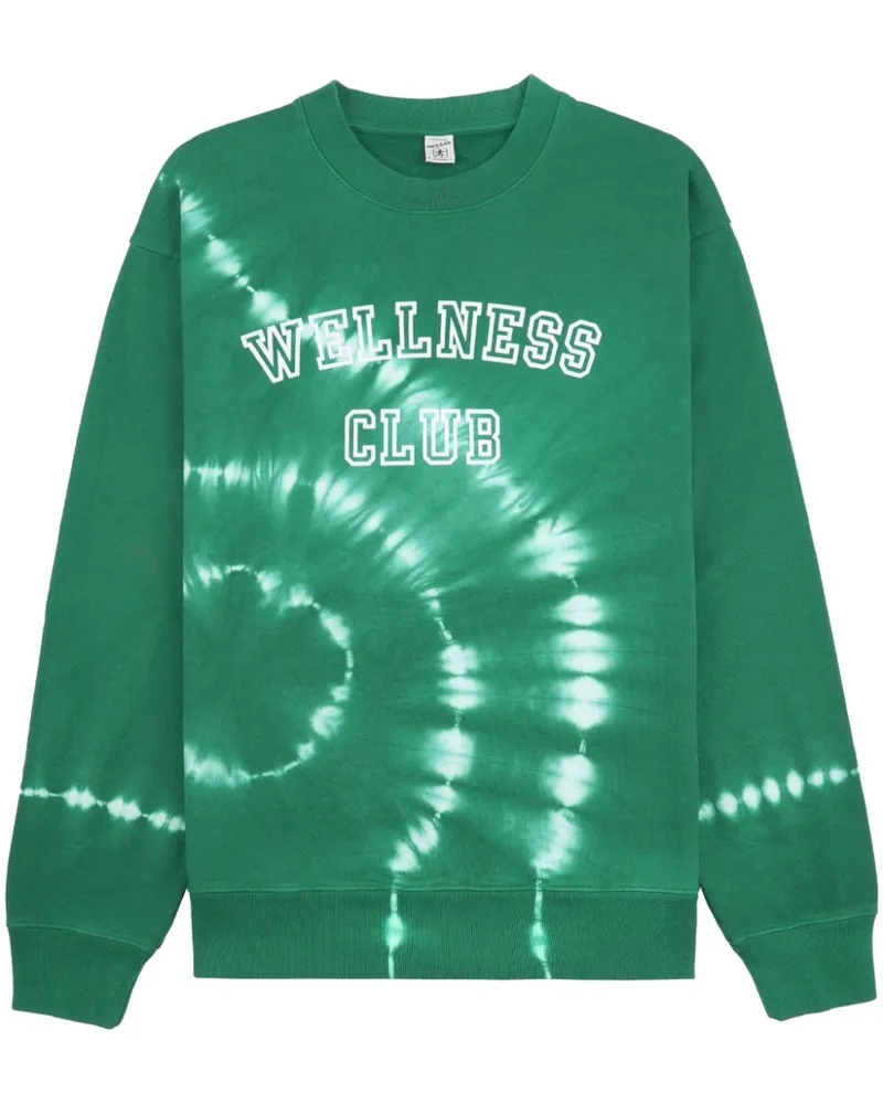 SPORTY & RICH Wellness Club Sweatshirt - Grün Grün