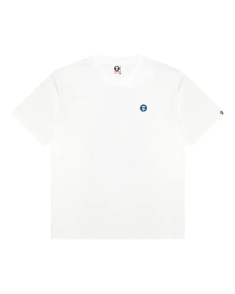 BAPE T-Shirt mit Patch - Weiß Weiß