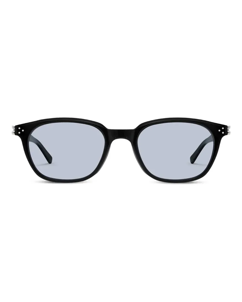Gentle Monster Eckige Jasmin Sonnenbrille - Schwarz Schwarz