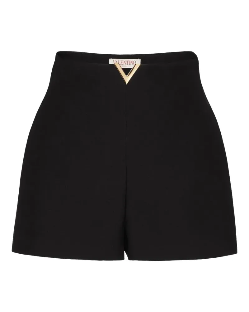 Valentino Garavani Crepe Couture Schlaghose - Schwarz Schwarz
