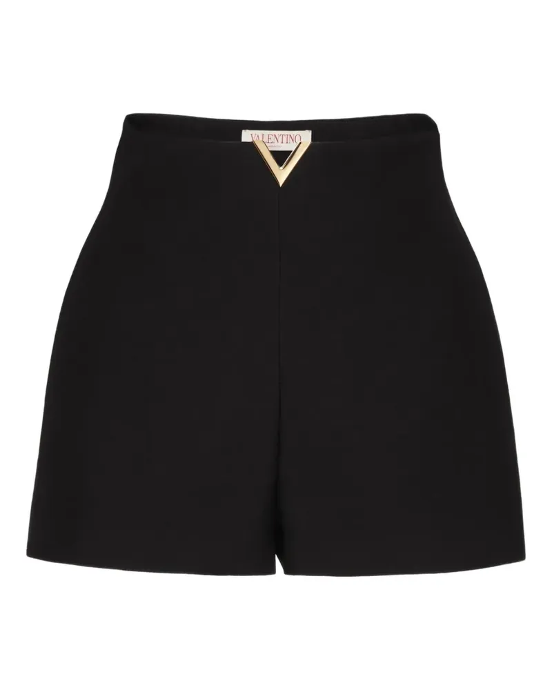 Valentino Garavani Crepe Couture Schlaghose - Schwarz Schwarz