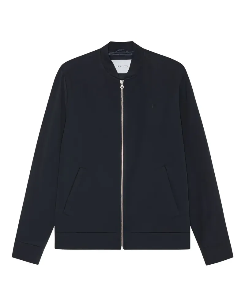 LES DEUX Como Bomberjacke mit Logo-Stickerei - Blau Blau