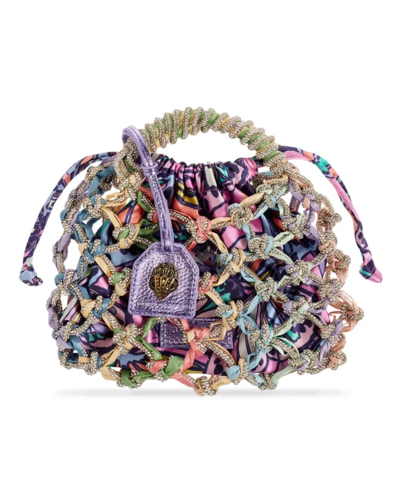 Kurt Geiger crystal-embellishment mini bag - Violett Violett