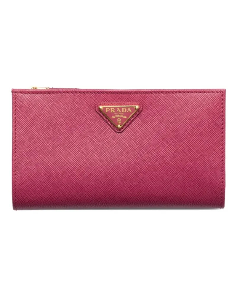 Prada Großes Saffiano-Portemonnaie - Rosa Rosa