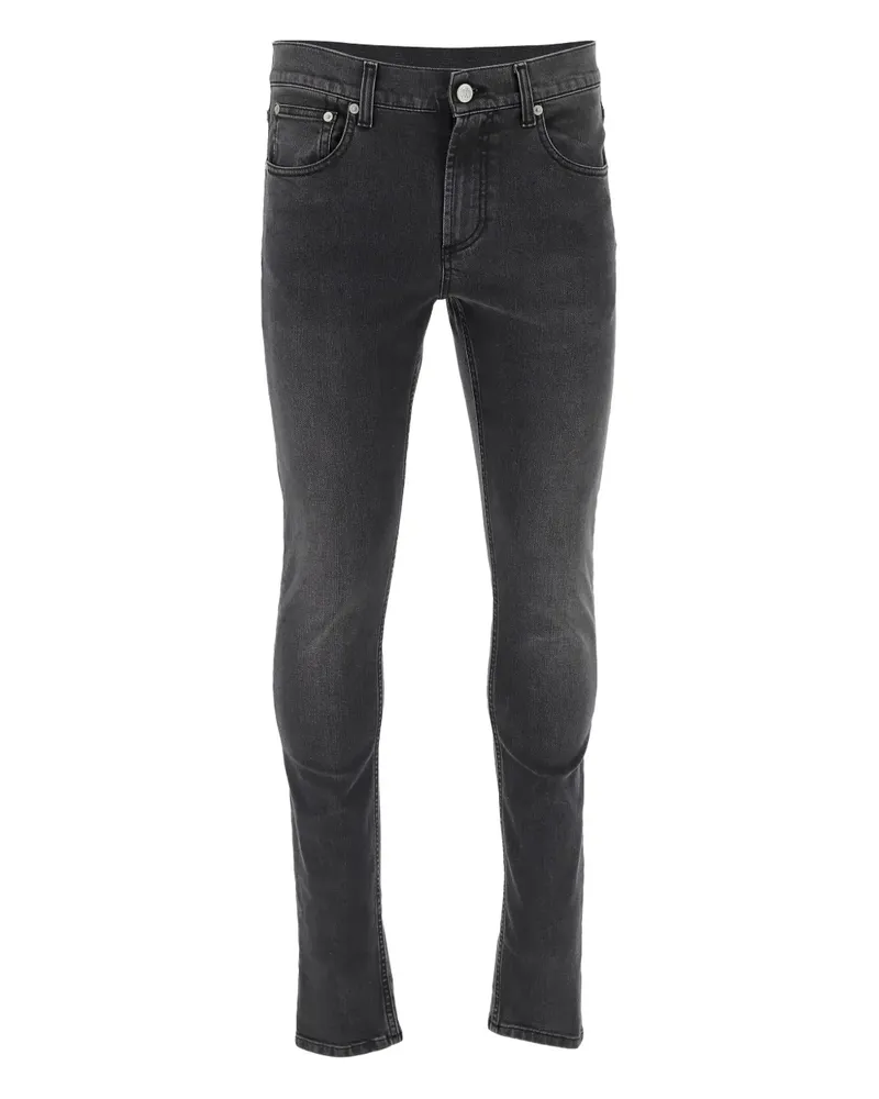 Alexander McQueen Skinny-Jeans - Schwarz Schwarz