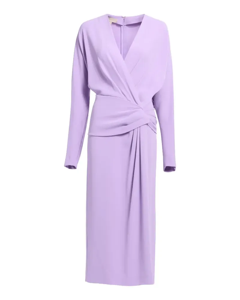 Elie Saab Cady Midikleid mit Seitenschlitz - Violett Violett