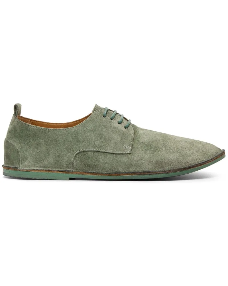 Marsèll Derby-Schuhe aus Wildleder Grün