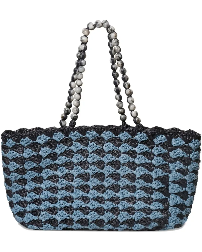 0711 Capri Shopper - Blau Blau