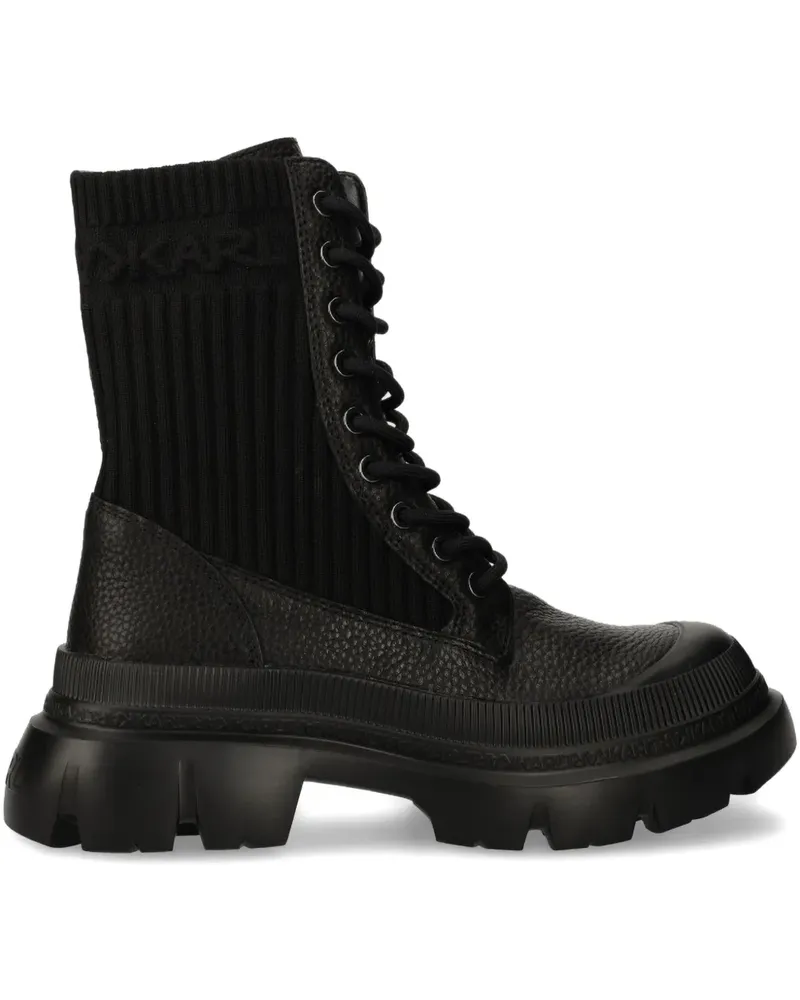Karl Lagerfeld Trekka Max Stiefel - Schwarz Schwarz