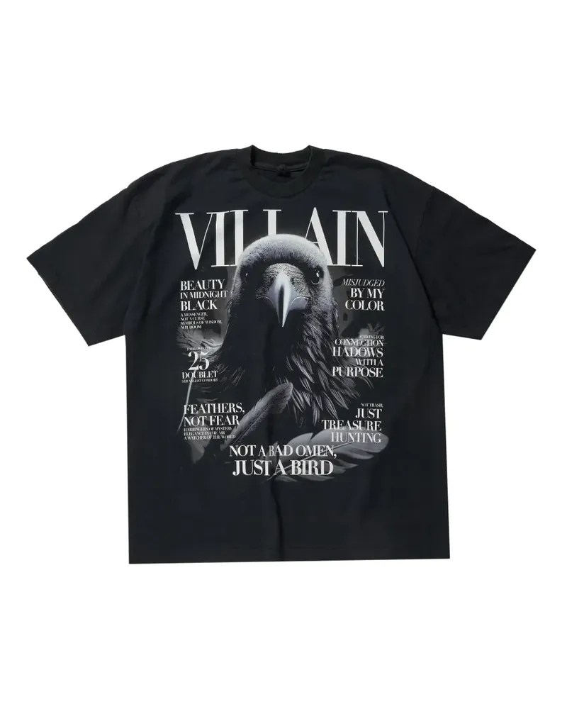 Doublet Kurzärmeliges T-Shirt - Schwarz Schwarz