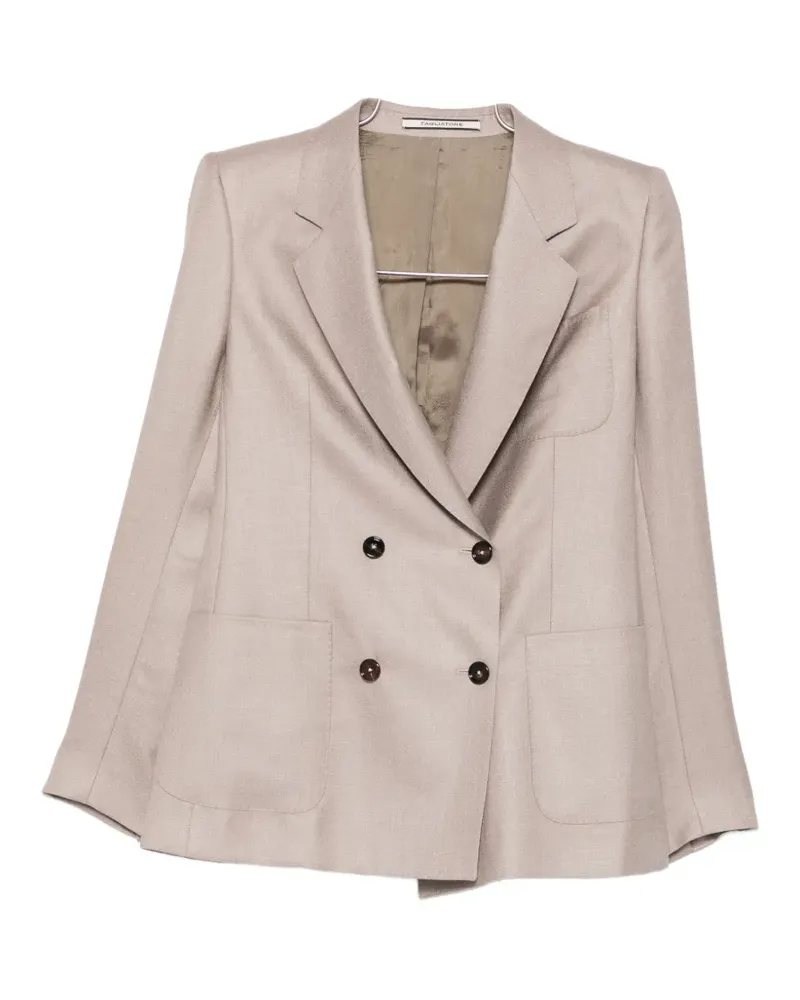 Tagliatore double-breasted blazer - Nude Nude