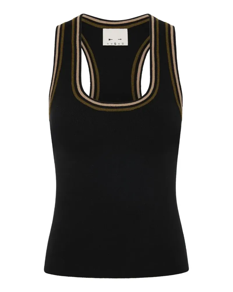 The Upside Paige Tanktop mit Racerback - Schwarz Schwarz