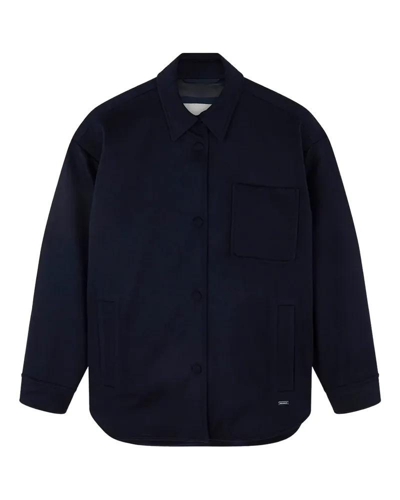 Paul & Shark cashmere overshirt - Blau Blau