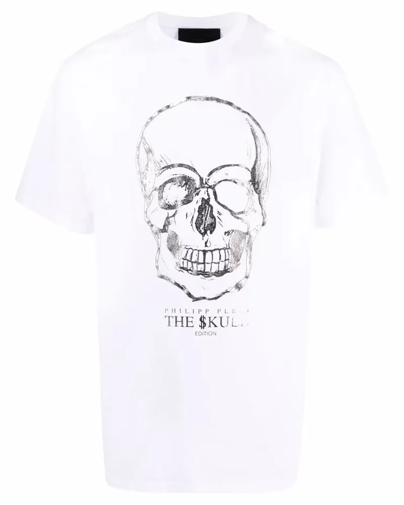 Philipp Plein The Skull T-Shirt - Weiß Weiß