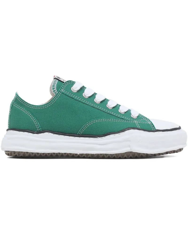 MIHARAYASUHIRO Sneakers im Used-Look - Grün Grün