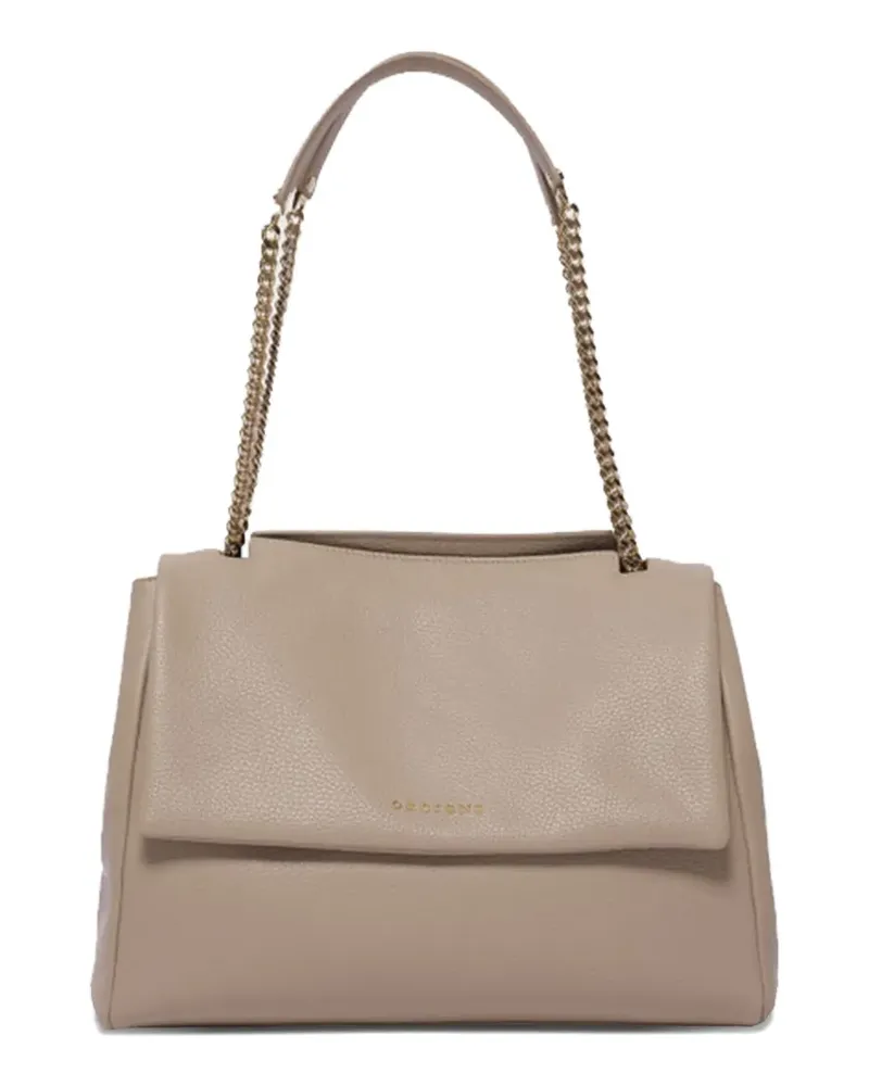 Orciani Mittelgroße Sveva Sense Satchel-Tasche - Nude Nude