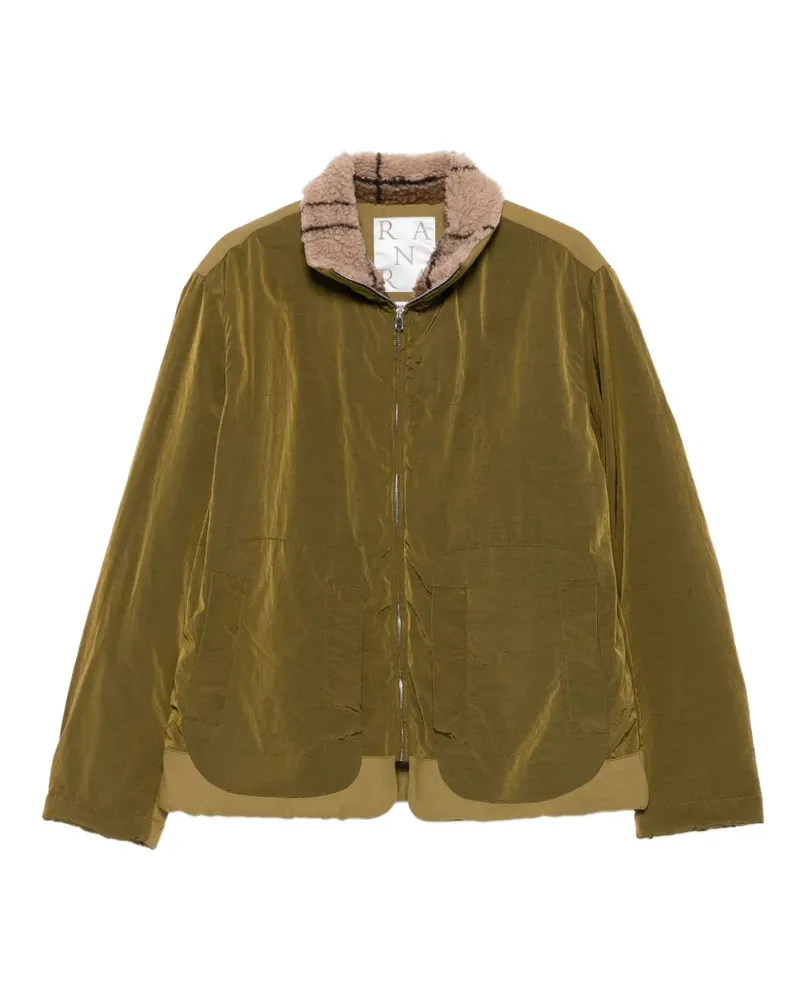 RANRA Jacke mit Sherpa-Kragen - Grün Grün
