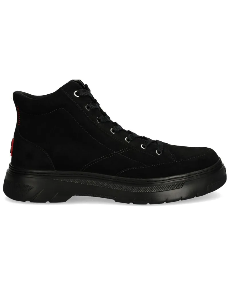 HUGO BOSS High-Top-Sneakers mit Logo - Schwarz Schwarz