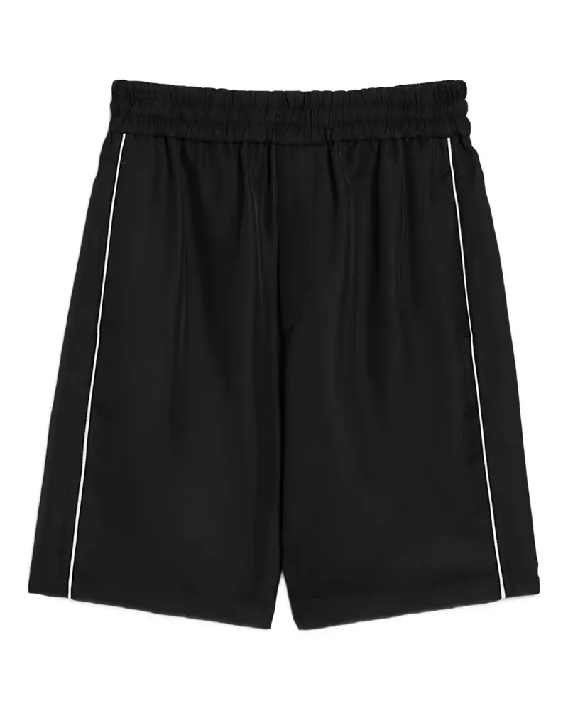 Jil Sander Shorts mit Paspeln - Schwarz Schwarz