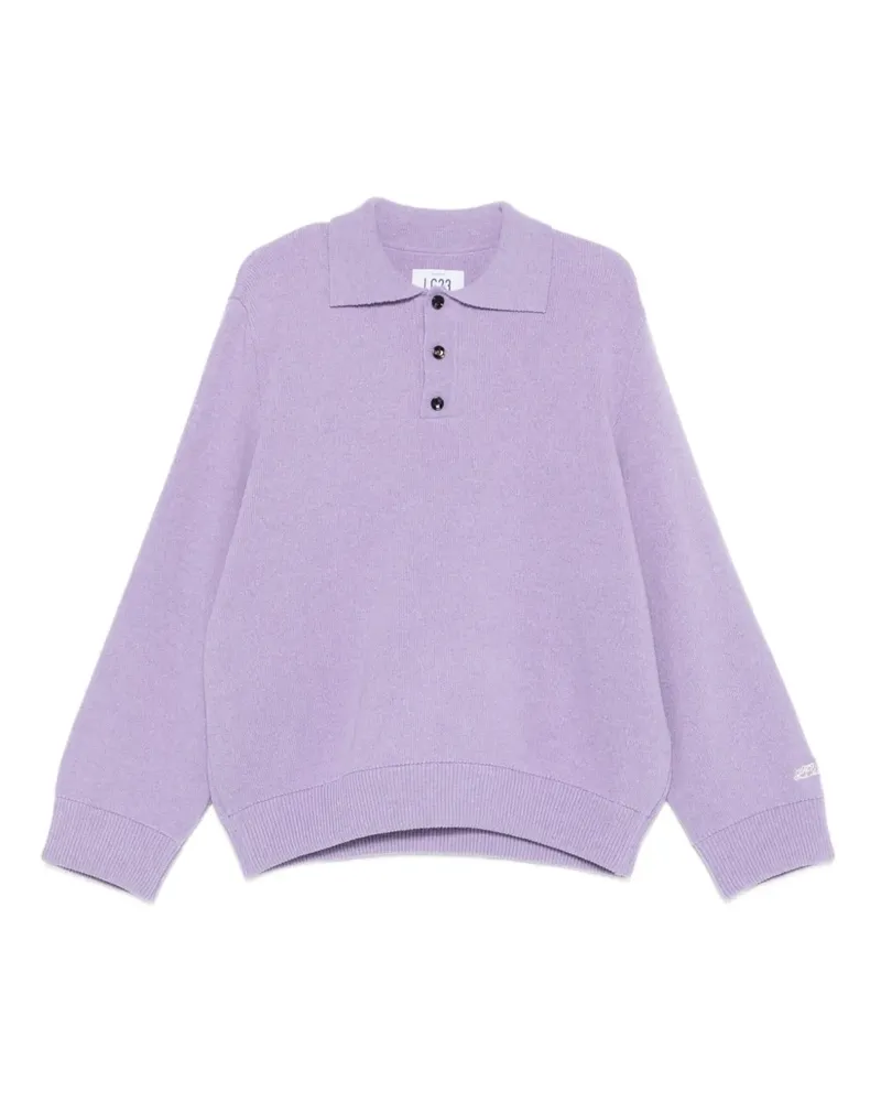 LC23 Pullover aus Wollgemisch - Violett Violett