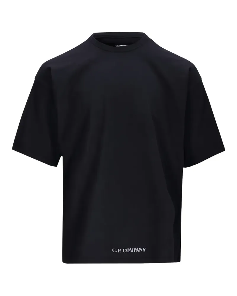 C.P. Company crew-neck short-sleeve T-shirt - Schwarz Schwarz