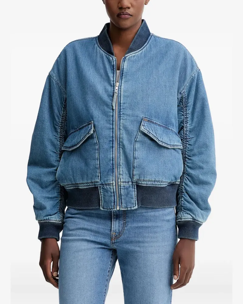 Levi's Andy Jeans-Bomberjacke - Blau Blau
