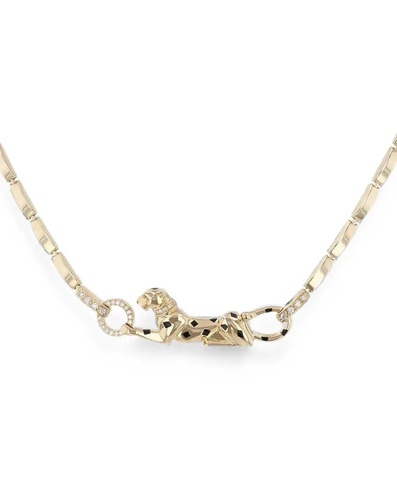 Cartier 2010s Panthère diamond necklace - Gold Gold