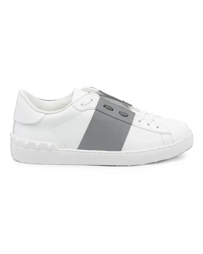Valentino Garavani Open Rockstud lace-up sneakers - Weiß Weiß